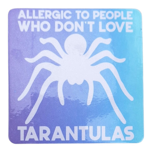 Allergic to People Magnet - Blue