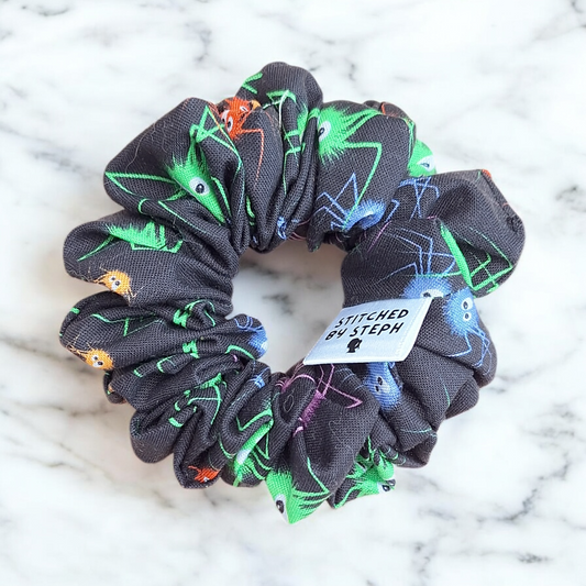 Cartoony Tarantula Hair Scrunchie