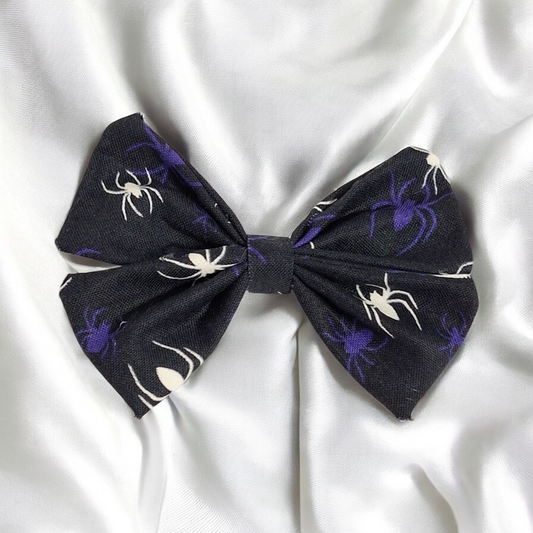 Glow in Dark Tarantula Mini Hair Bow