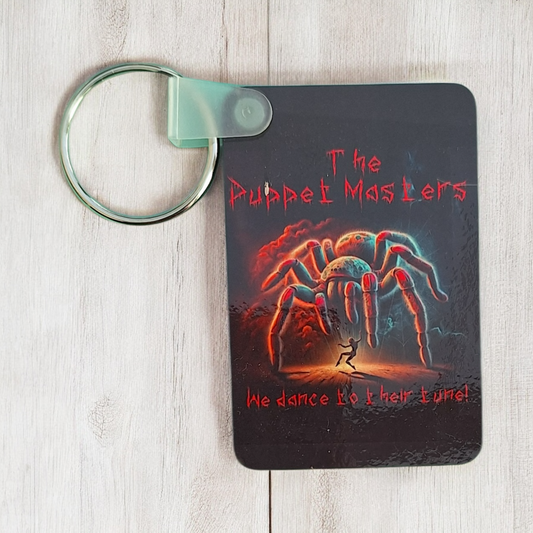 Puppet Master Tarantula Wooden Keyring