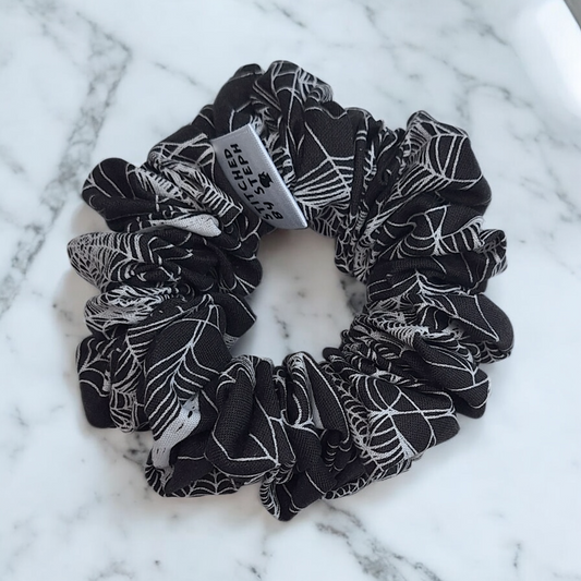 Spider Web Hair Scrunchie