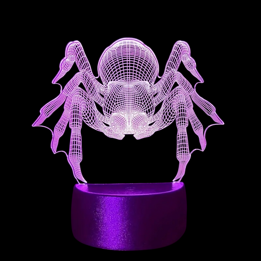 Tarantula Acrylic Colour Changing Night Light