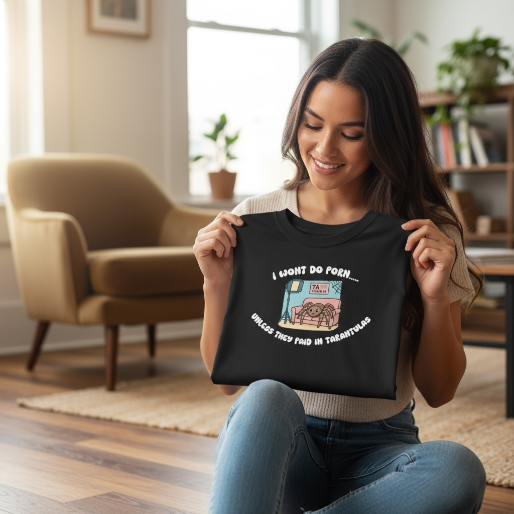 Tarantula I Won't Do Porn T-Shirt