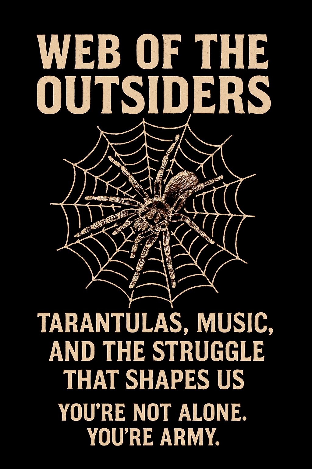 Web of the Outsiders: Tarantulas, Music, and the Struggle That Shapes Us