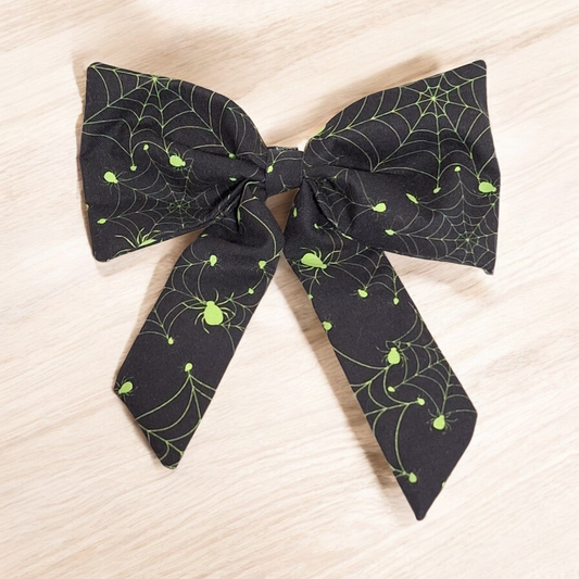 Large Neon Tarantula Hair Bow