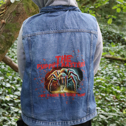 The Puppet Master Tarantula Denim Jacket