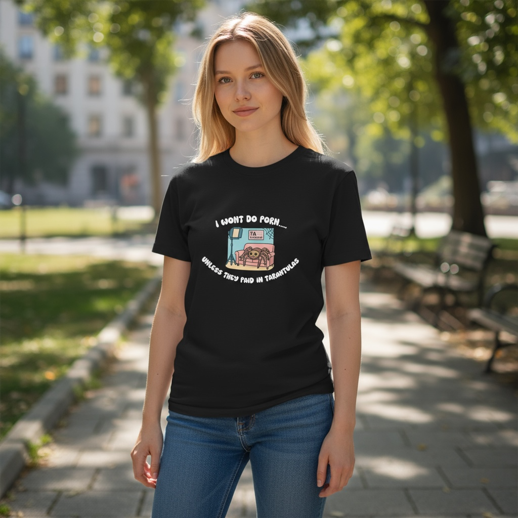 Tarantula I Won't Do Porn T-Shirt
