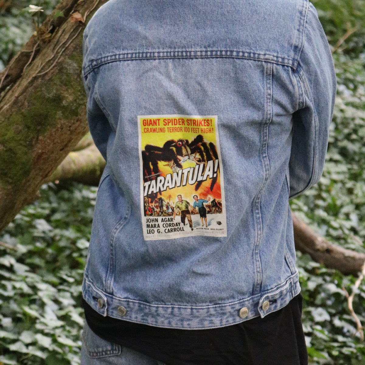 Tarantula Poster Denim Jacket - Limited Edition