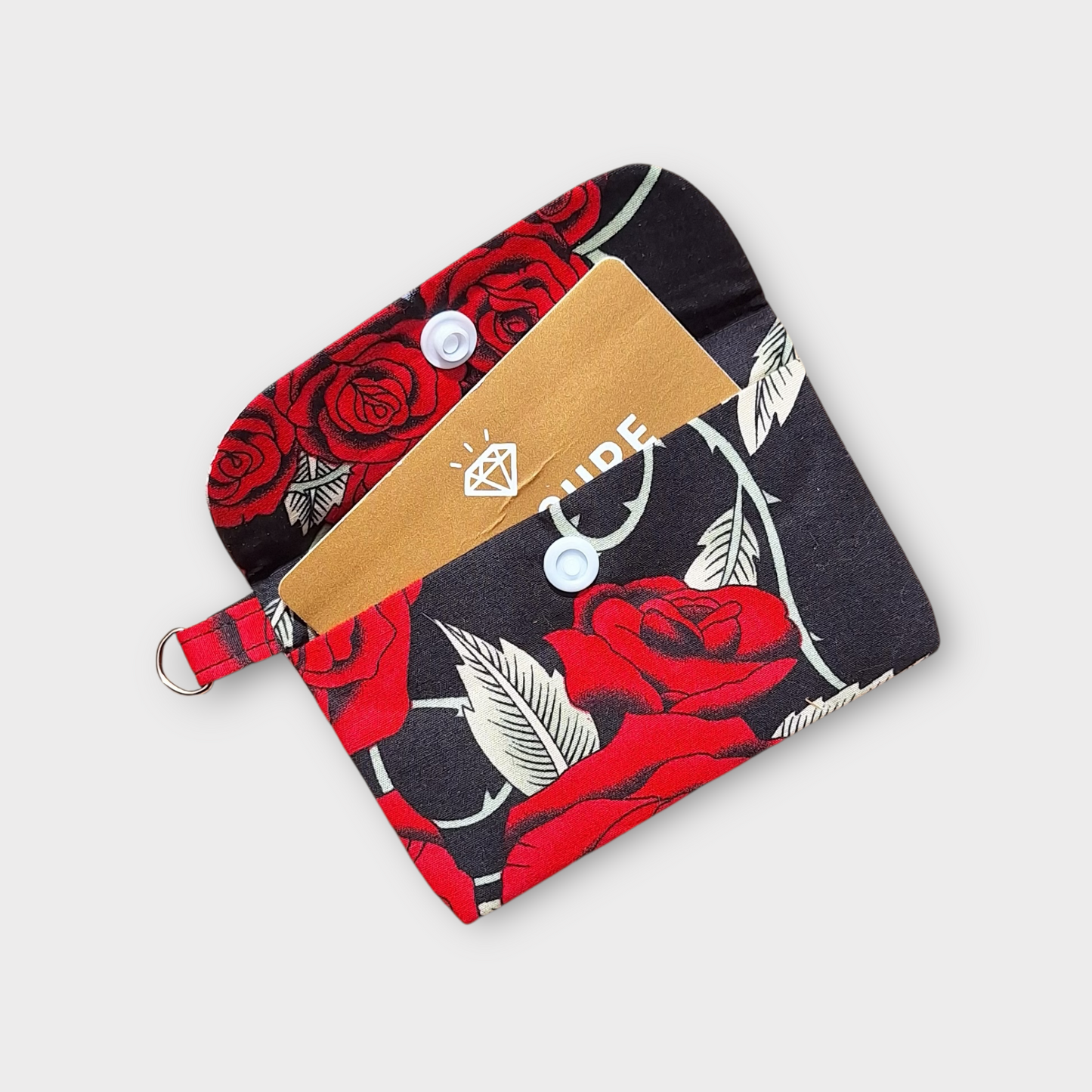 Tattoo Skull Keychain Wallet