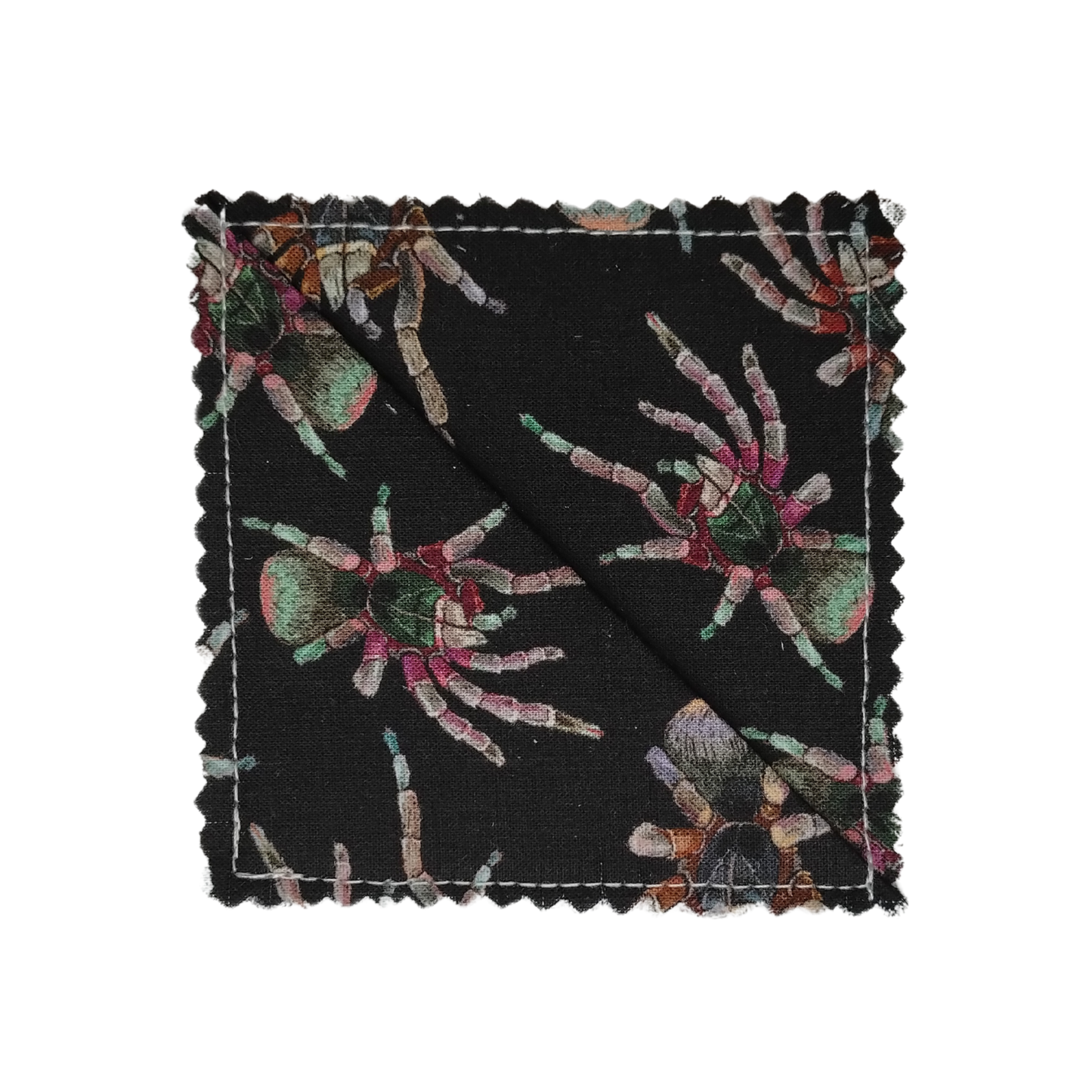 Versicolor Tarantula Fabric Corner Bookmark