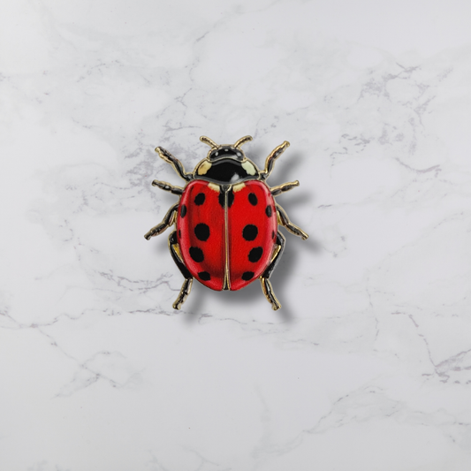 Ladybird Enamel Pin Badge