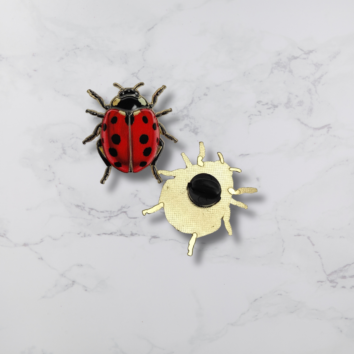 Ladybird Enamel Pin Badge