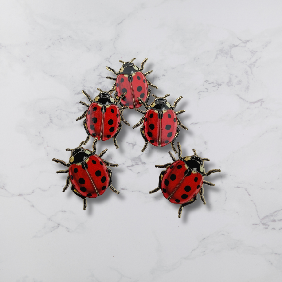 Ladybird Enamel Pin Badge